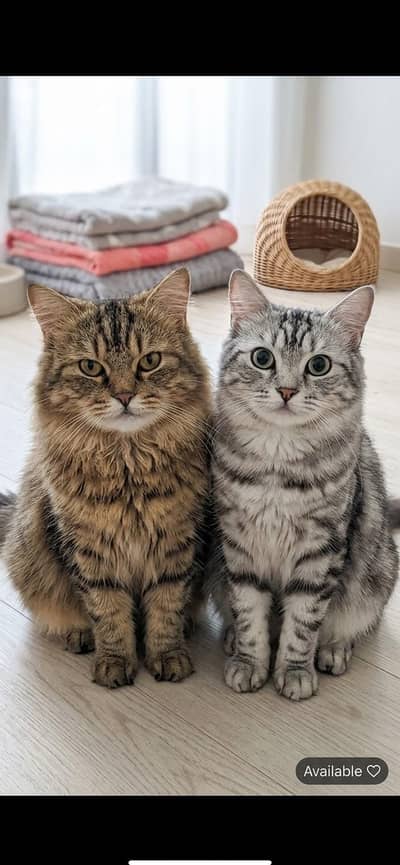 Persian Male & Female Cat For Sell