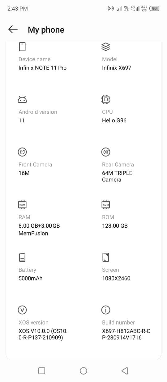 Infinix Note 11 Pro 0