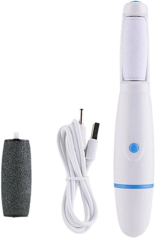 Legacy Deals Electric Foot Callus Remover with Vacuum | Rechargeable Foot File for Dry Rough & Cracked Heels | Professional Pedicure Dead Skin Remover Machine | Portable Foot Care Tool for Men & Women