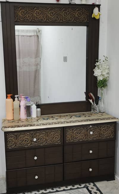 Wooden furniture is good condition
