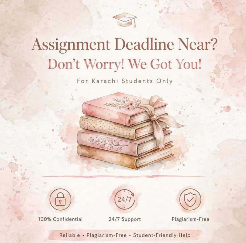 Urgent Notes Assignment - Handwritten & Computer Typing - Karachi 6