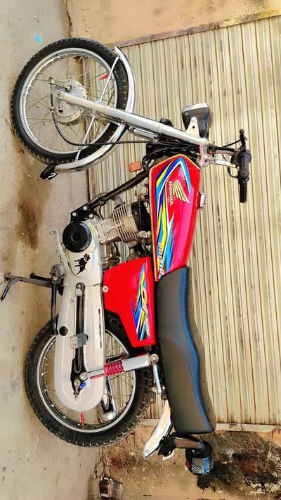 Honda125 for sale Rawalpindi number total genuine
