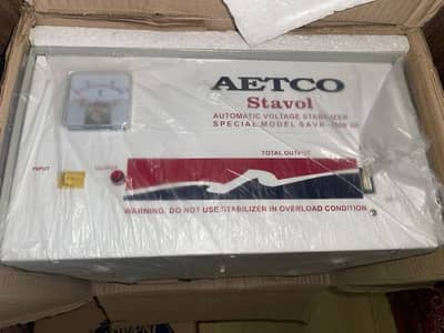 Aetco 3KV Stabilizer Brand New