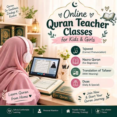 Online Quran Classes for Kids & Girl