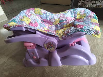 Baby cot and wasker