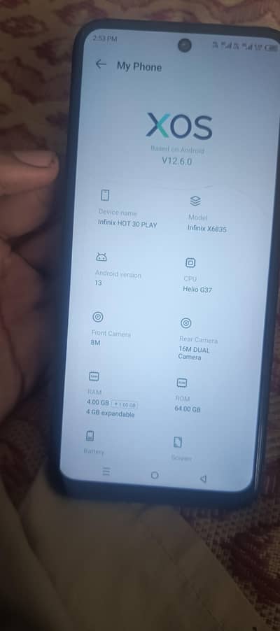 Infinix Hot 30 Play exchange possible