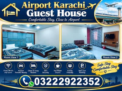 Airport Karachi Gulshen e jamal Rashid minhas road  Near millennium