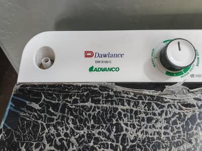 DAWLANCE WASHING MACHINE DW 1900C LIKE NEW