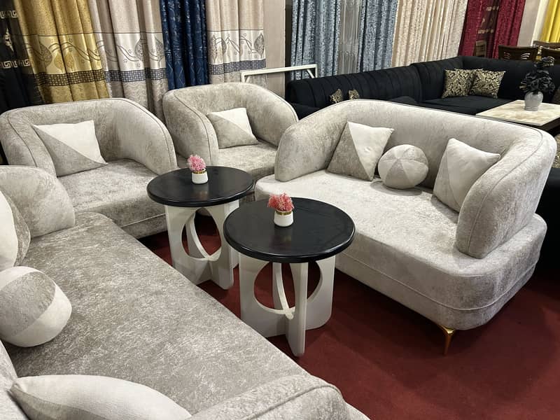 C type sofa set 5