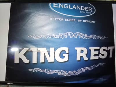 Englander king size mattress (spring)