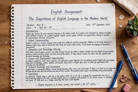 Assignment work
