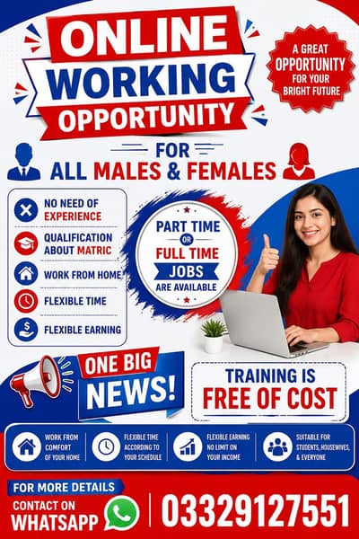 online working opportunity