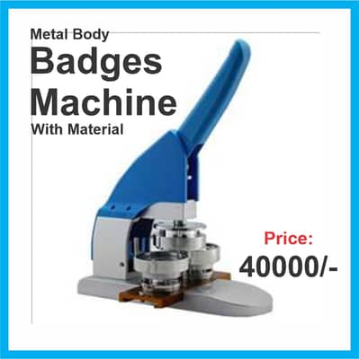 New 58mm Metal Body Badge Press Machine With Cutter