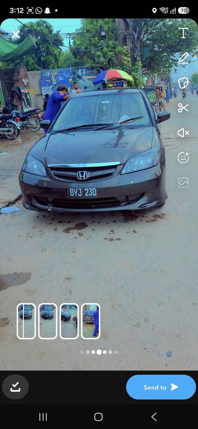 Honda Civic Prosmetic 2004