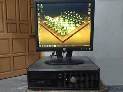 core 2 due with 17 inch LCD Monitor