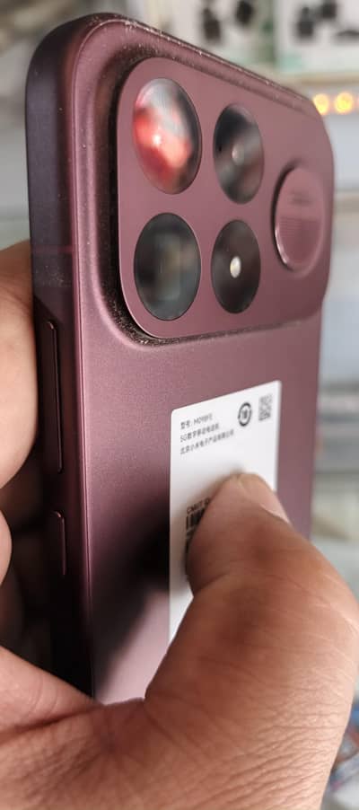 Redmi k100 pro max 12/256 burgundy