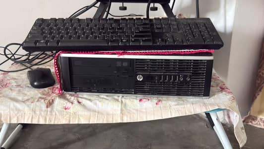 hp CPU 3 gb ram and lcd 18 inches and mouse and keyboard for sale