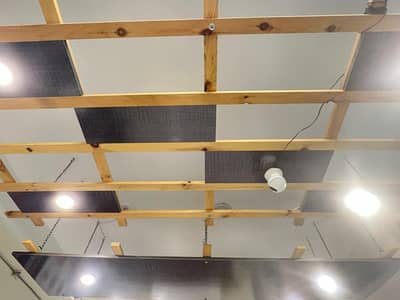 Wood ceiling