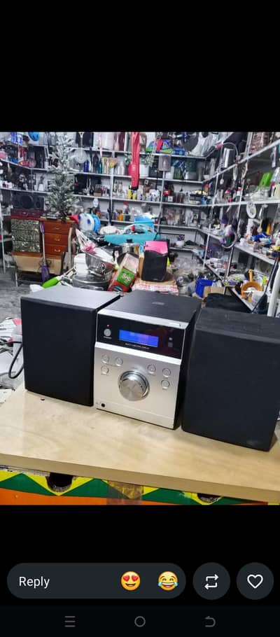 Tesco DMS1702 UK Hi-Fi System | DAB/FM | 2 Speakers