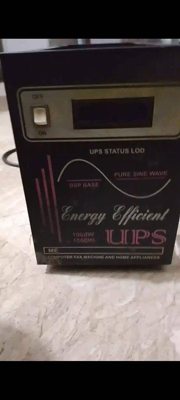 Sin Wave UPS 1000watts 0