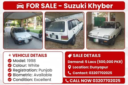 Suzuki Khyber 1996/98