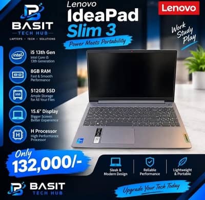 Lenovo Ideapad slim 3 i5 13th Gen 8/512