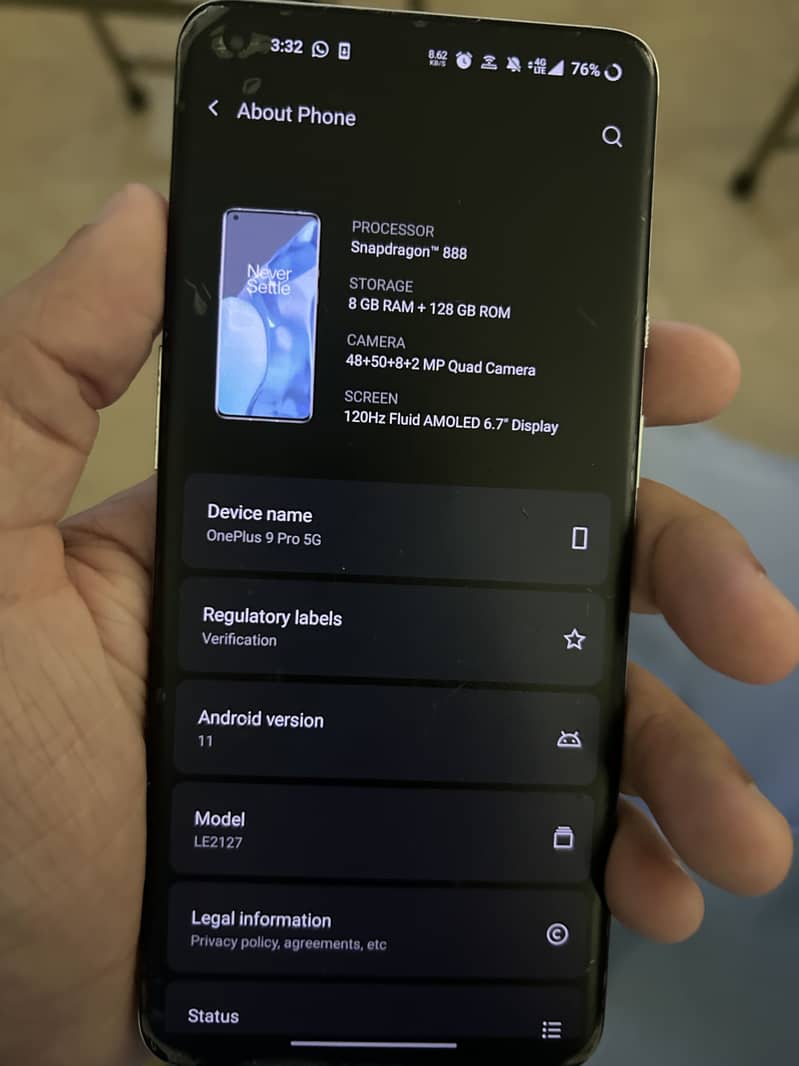 One Plus 9 Pro 5