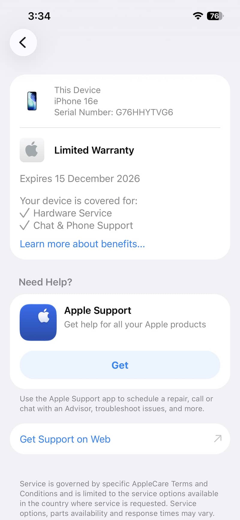 Apple iPhone 16e 4