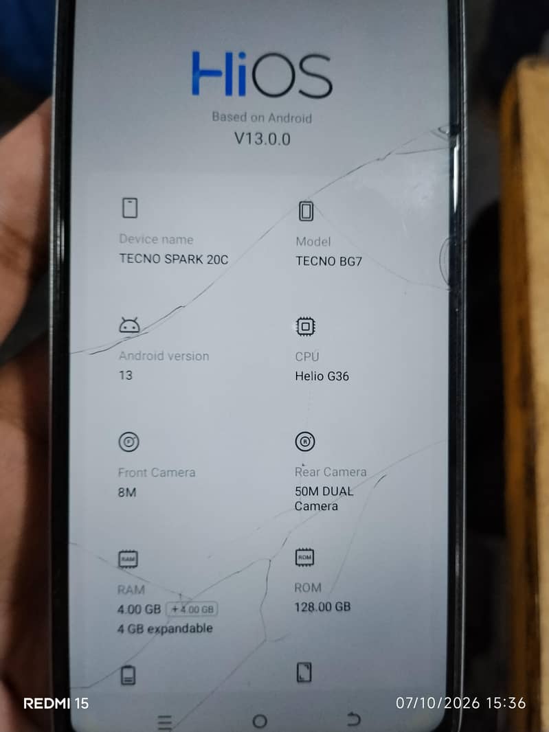 Tecno Spark 20C 1