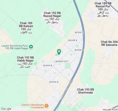 1 KANAL CORNER MAIN BOULEVARD SEMI COMMERCIAL, WAPDA CITY FAISALABAD, on SALE