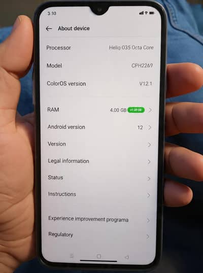 OPPO A16 <03238160590>