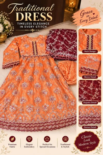 dresses / embroidery dresses / ready to wear /