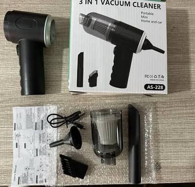 3 in 1 Rechargeable Powerful Vacuum Cleaner