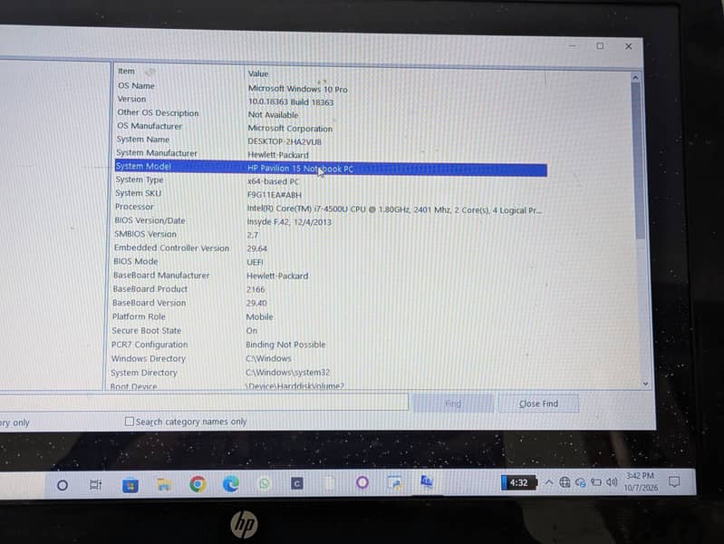 HP Pavilion 15 | Core i7 4th Gen | 4GB RAM | 256GB Storage | 2GB Nvidi 2