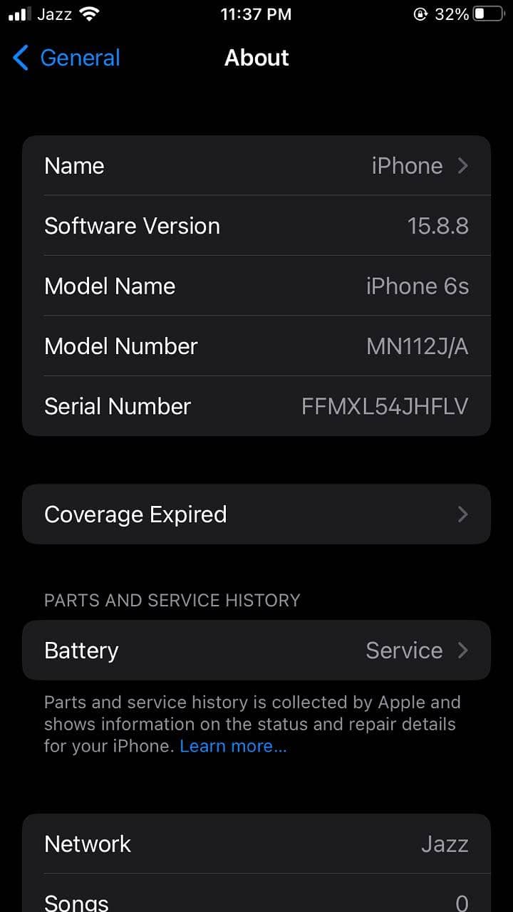 Apple iPhone 6S 5