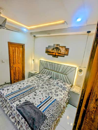 Per day 1bed ROM full furnished apartments safe and scour 100%coupe allow