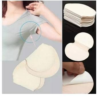 2 PCS Disposable Non-woven Invisible Armpit Sweat Absorbent Stickers Underarm Sweat Pads For Men & Women  R5844