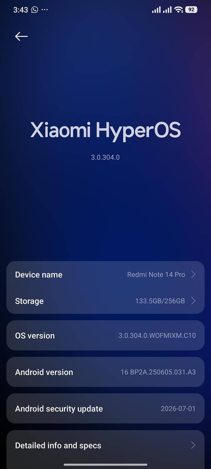 Xiaomi Redmi Note 14 Pro 8