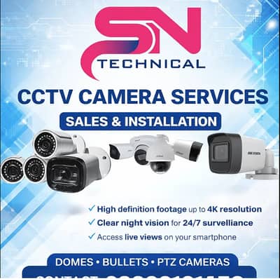 CCTV camera Product Accessories & Installation Service Dahua HD WiFi