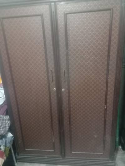 wood. wardrobe. . for sale. . Rs. . 20000