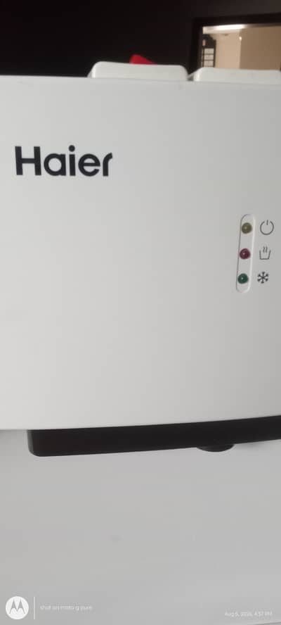 Haier water Despenser 1 month used just like new condition 10/10