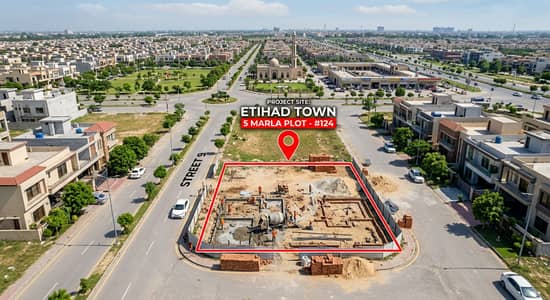 5 Marla Plot For Sale In Etihad Town Phase 4