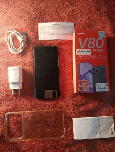 Zte nubia V80 pro | 10/10 lush condition | scratchless back