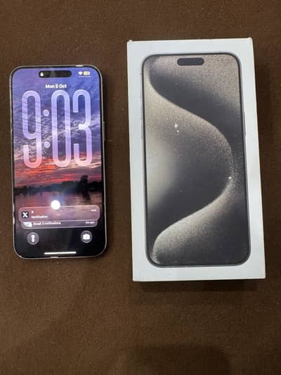 Apple iPhone 15 Pro Max (JV) | 256GB | 85% Battery Health
