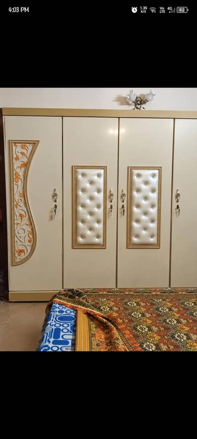 cupboard drasing bed with side tables