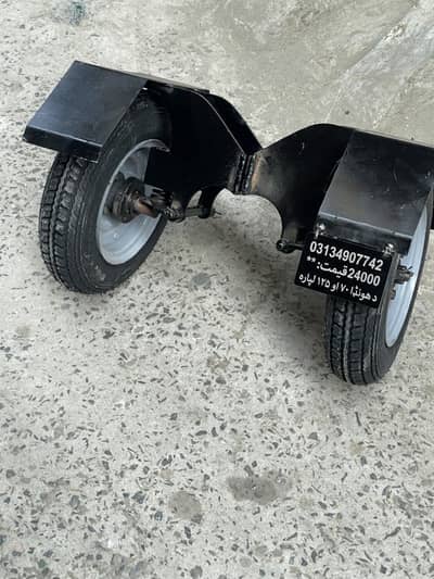 Side sporting wheel Honda125 and Honda CD 70