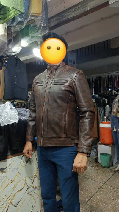 Brand New Original Sheep Leather Jacket – With Guarantee