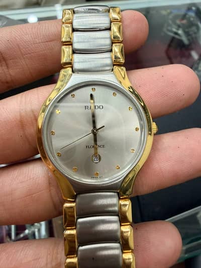 ⌚ RADO Florence Swiss Made – Two-Tone Men’s Watch | Box Included