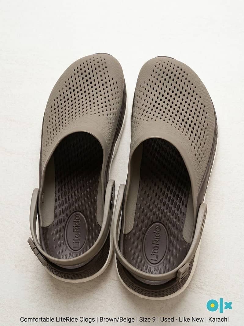 Crocs LiteRide Clogs - Comfortable & Light Weight 0