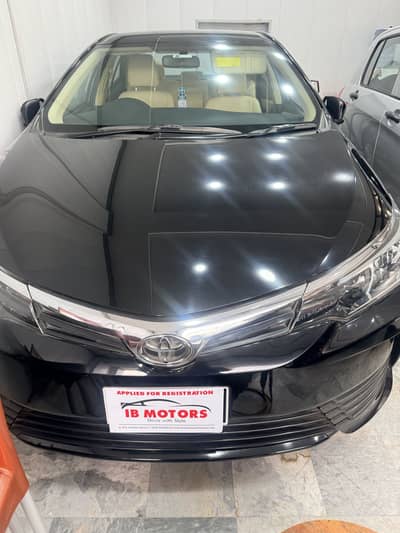 Toyota Altis Grande 2017 total genuine paint